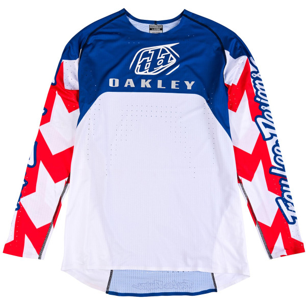 Troy Lee Designs Troy Lee Designs x Oakley SE ULTRA Vision Jersey White/Blue
